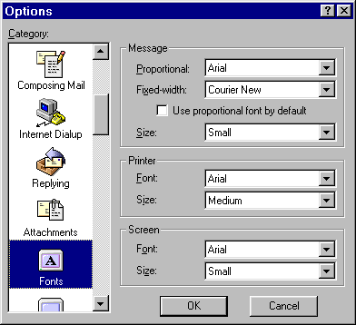 Styled text